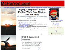 Tablet Screenshot of mcherron.com